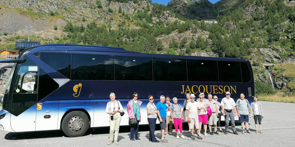 groupe en voyage avec Jacqueson Tourisme