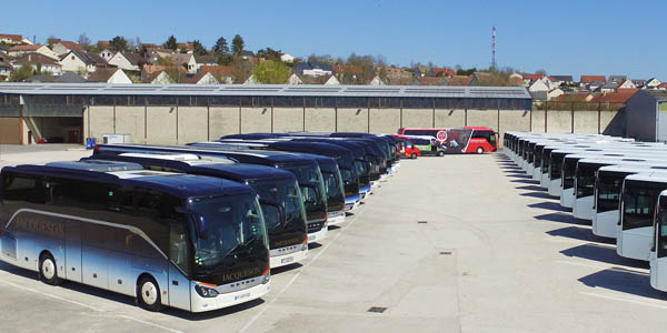 Flotte d'autocars de grand tourisme Jacqueson